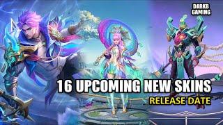 16 Upcoming New Skins Release Dates | October 2024 Starlight skin | Mobile Legends