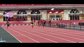 6.49 sec.  60 M - Micah Williams @ Texas Tech 1-27-2023