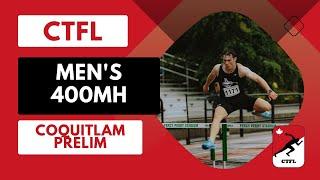 Men's 400m Hurdles - Coquitlam Prelim 2025