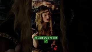 Cozy Tavern Dryad… At least she’s honest  #taverncore #tavern #fantasy #humor