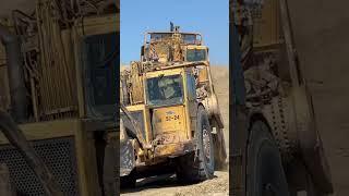 Caterpillar 657 's Scrapers   #short