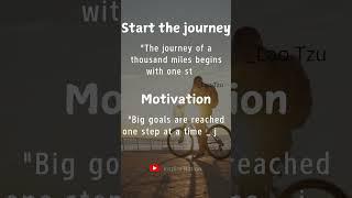 Start the journey| Life Changing Quotes #quotes #inspire nation