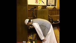 Witr Prayer Led By Shaykh Abu Bakr Shatri at City Mosque Preston.