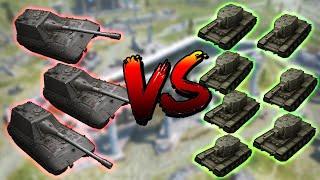 НЕМЕЦКАЯ БАБАХА vs КВ-2 С ПОДКРУТКОЙ / ЛЕГЕНДАРНАЯ БИТВА#5 / Tanks Blitz