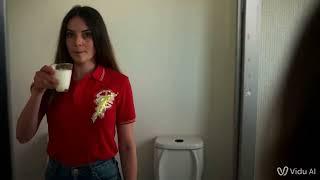 the girl shitting in her pants #funny #viralvideo #trending