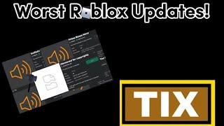 Top 3 Worst Roblox Updates!