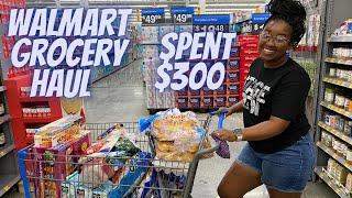 Walmart Grocery Haul | Spent $300 | Krys the Maximizer