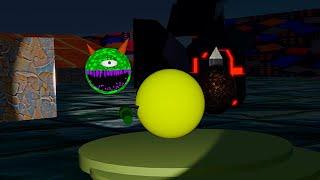 Pacman and the Slime Monster #pacman #monster #robotpacman