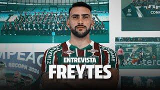 JUAN FREYTES: "ME CONSIDERO UM JOGADOR BATALHADOR. GOSTO DE MARCAÇÃO, DE LUTA E GARRA."