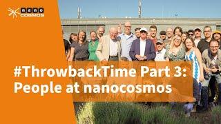 ️ "ThrowbackTime"  Episode 3: "People at nanocosmos”