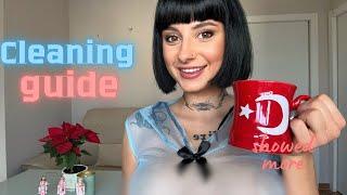 [4K USA] Table Cleaning | Transparent Outfit Try-On Haul with Sarah