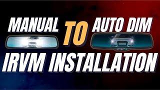 Upgrade Your Ride with Auto-Dimming IRVM!  | Easy DIY Installation Guide!