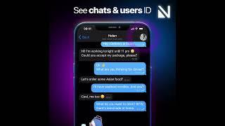 How To Find a User, Group or Channel ID in Nicegram - #1 Telegram client! (Shots)