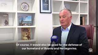 ️ Bosnia and Herzegovina Defense Minister Zukan Helez, in an interview with Anadolu