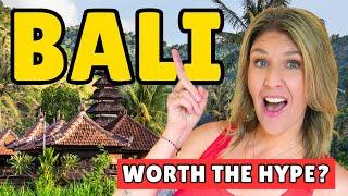 EVERYONE GOES TO BALI - we did too.   Americans first impressions.