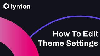 How to Edit HubSpot Theme Settings