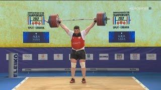 2017 European Weightlifting Championships Men +105 kg \ Тяжелая атлетика Чемпионат Европы [1080]