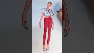 Fashion sketch by Nazli