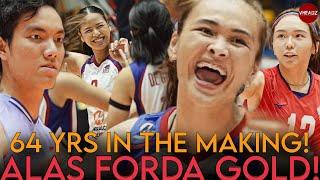 64 yrs in the Making! ALAS HISTORIC 1ST AVC FINALS! Eya Laure CLUTCH QUEEN! REVERSE SWEEP DENIED!