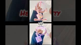 Kuromi VS hello kitty #japan #sanrio #sanriogirl #kuromi #mymelody #hellokitty #kawaii #shortsviral