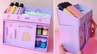 How to make Desk Organizer | Easy Paper Crafts Idea #deskorganiser