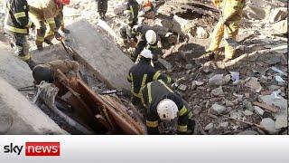 Ukraine War: Rescue workers locate a survivor under rubble after phone call for help