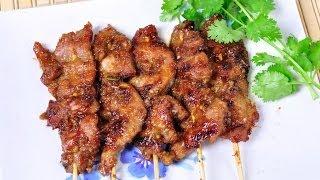 Thai Food - Roasted Homemade Pork (Moo Ping)