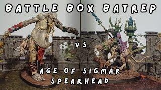 Age of Sigmar Speaehead : Skaven vs Skns of Behemat