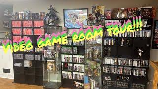 A nearly complete tour of my video game room!