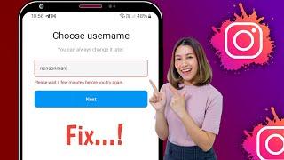 Please Wait A Few Minutes Before You Try Again Instagram | How To Please Wait A Few Minutes Solved