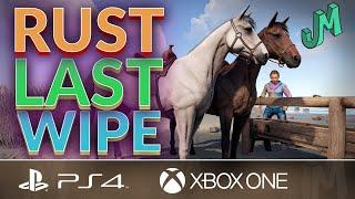 Last wipe before Horse Update  Rust Console  PS4, XBOX