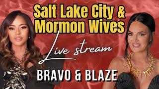 LIVE:  RHOSLC Real Housewives of Salt Lake City CONFESSIONAL LOOKS & Mormon Wives GIVEAWAY