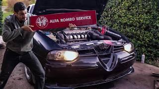 Will we hear this V6 roar after 10 years abandoned ? Alfa Romeo 156 GTA episode 2