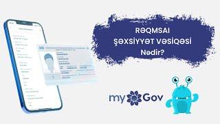 Reqamsal sexsiyyet vesiqesi mygov tetbiqi OZUNET