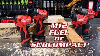 Milwaukee M12 SubCompact Brushless Drill & Impact Driver Combo Review [3494-22]