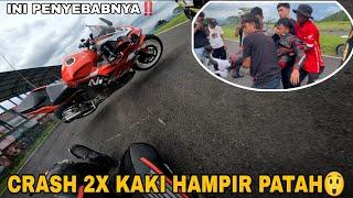 INI PENYEBAB AKANG MV BISA CRASH 2X‼️MOTOR HANCUR