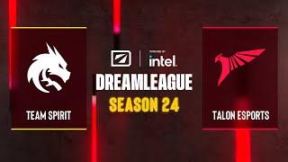 Dota2 - Team Spirit vs Talon Esports - DreamLeague Season 24 - Group B