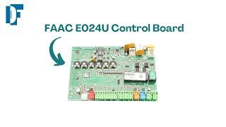 Unboxing the E024U FAAC Gate Opener Control Board | Fast Gate Openers