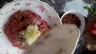 Тефтели с гречкой, очень вкусные и нежные...