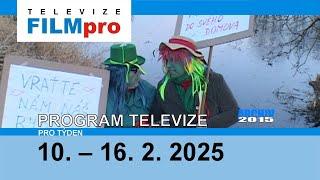 Program televize FILMpro 10. – 16. 2. 2025