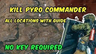 Kill Pyro Commander Without Any Key All Locations DMZ MW2