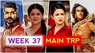 Week - 37 Main TRP | Sony sab week 37 Latest TRP | Sab tv trplist