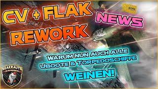 CV & Flak Rework ️ Deshalb  weinen  nun auch Uboote & Torpedoschiffe in World of Warships ️