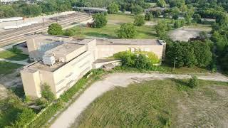 Michael Reese By Drone - Hospital Building Not Demolished - Abandoned Since 2009