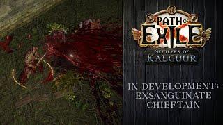 Developing Build: Exsanguinate Chieftain | Path of Exile