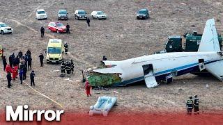 Azerbaijani plane crashes in Kazakhstan with dozens dead and others surviving