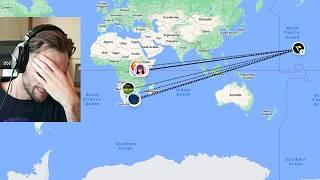 10 geoguessr pros go africa on hawaii