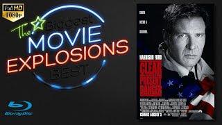 The Best Movie Explosions: Clear and Present Danger (1994) Air Strike