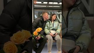 Kiss on the subway / Fun prank