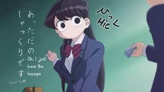 Are you crying? No, it's just Hiccups!! **komi's cute noises**